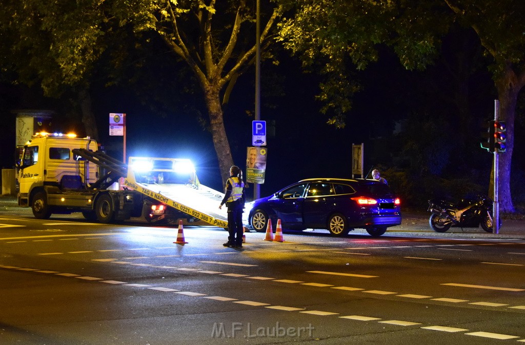 VU Pkw Krad Koeln Porz Wahn Frankfurterstr Heidestr P38.JPG - Miklos Laubert